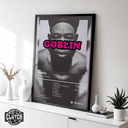 Tyler The Creator 'Goblin' Album Poster