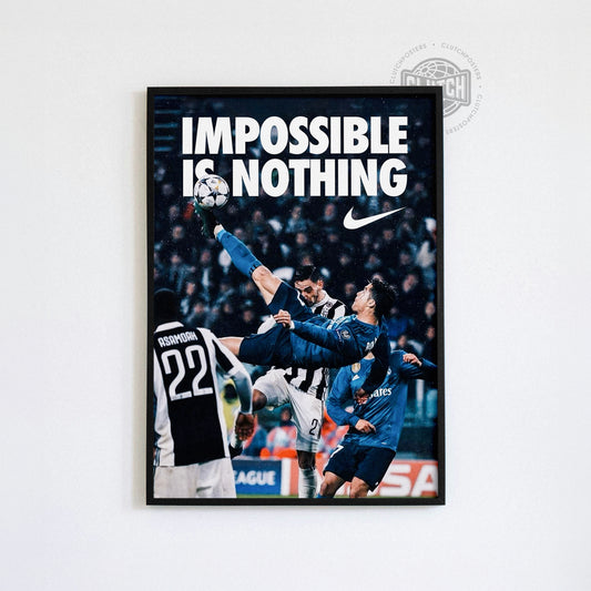 Cristiano Ronaldo 'Impossible Is Nothing' Poster