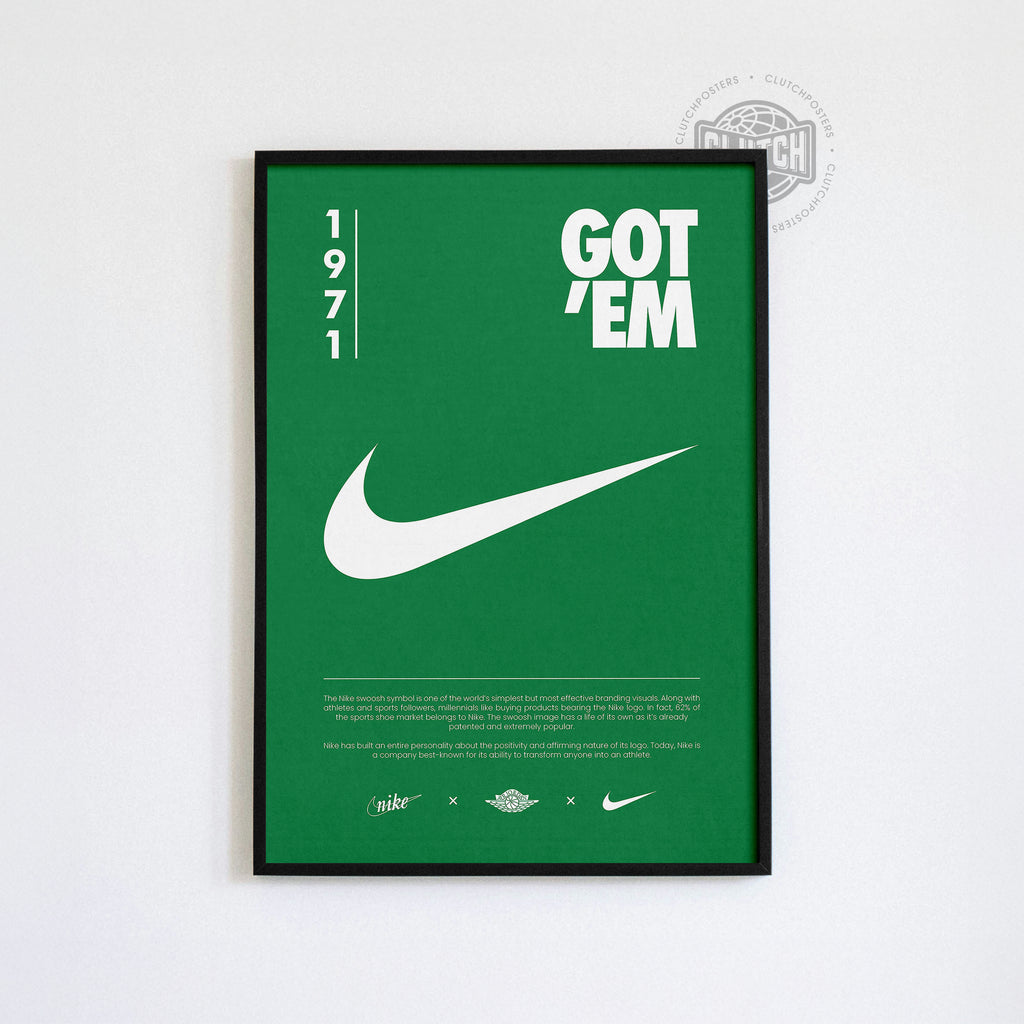 Nike Origins Green Poster