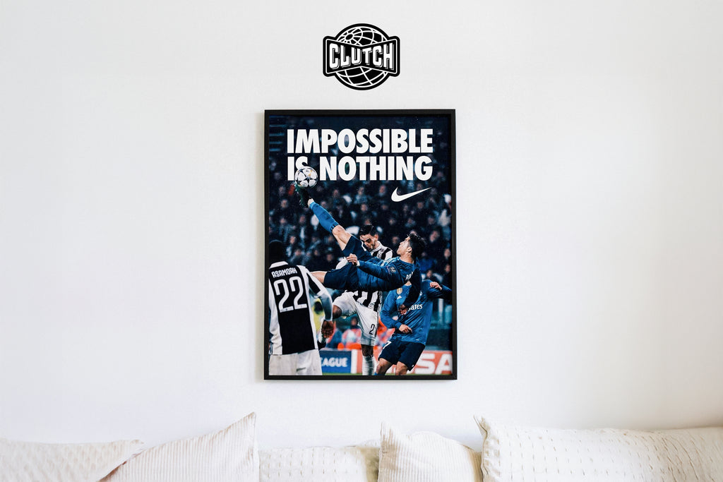 Cristiano Ronaldo 'Impossible Is Nothing' Poster
