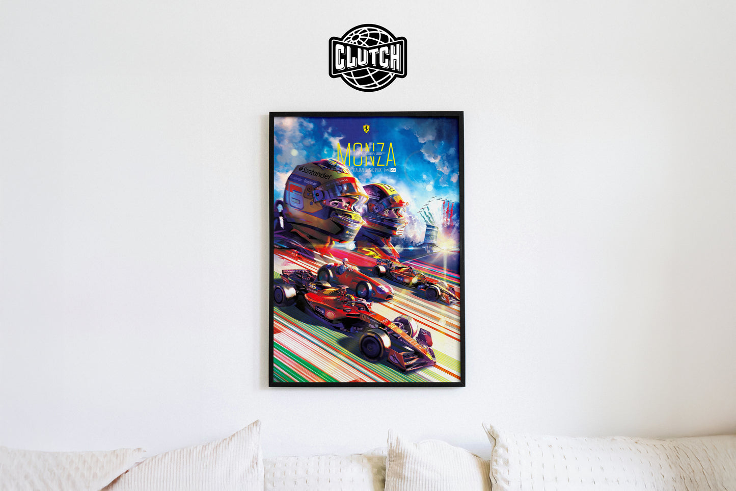 Italian Grand Prix F1 Poster