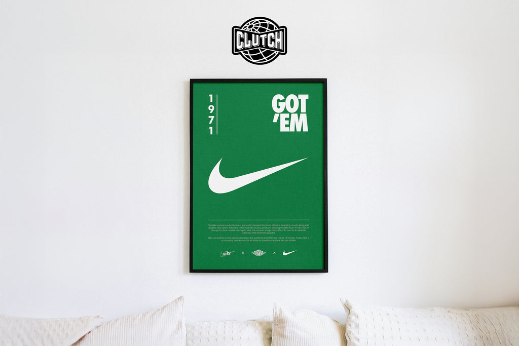 Nike Origins Green Poster