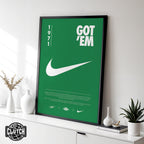 Nike Origins Green Poster