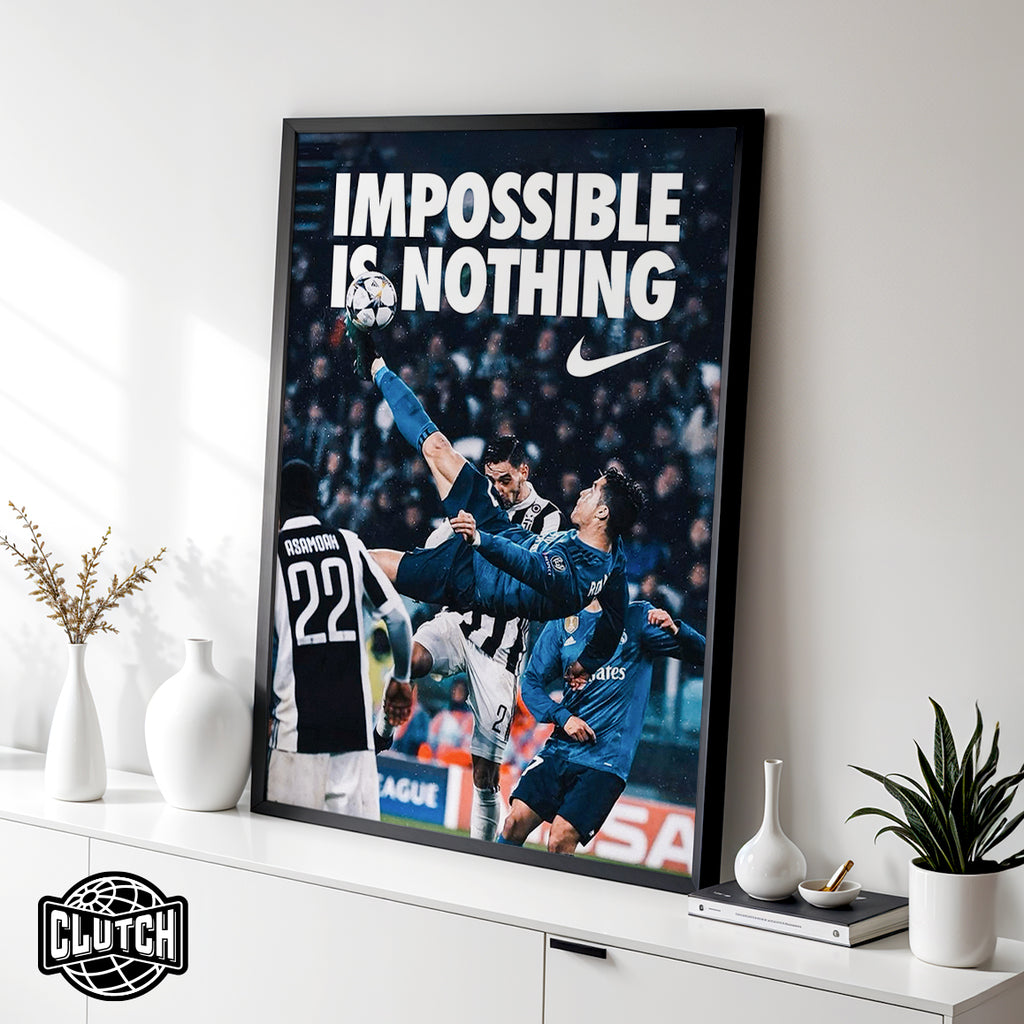 Cristiano Ronaldo 'Impossible Is Nothing' Poster