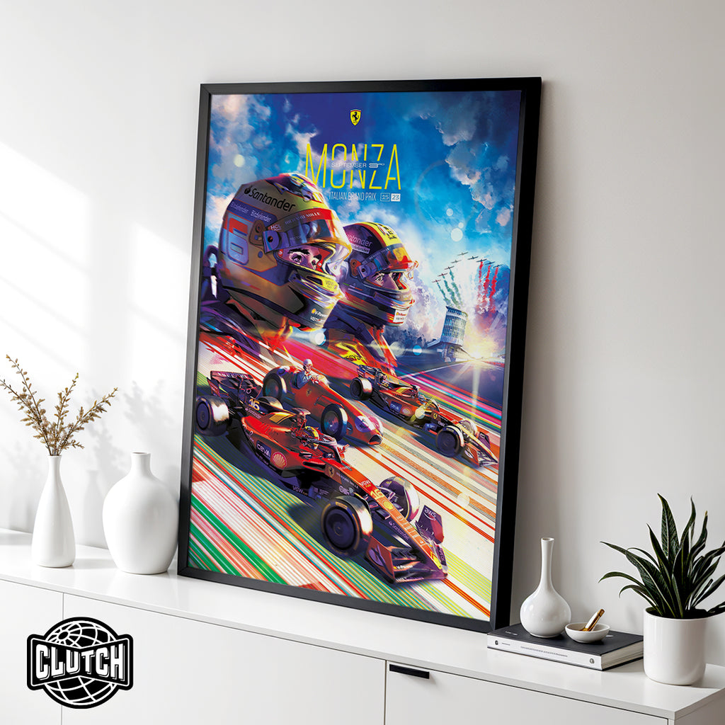 Italian Grand Prix F1 Poster
