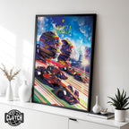Italian Grand Prix F1 Poster