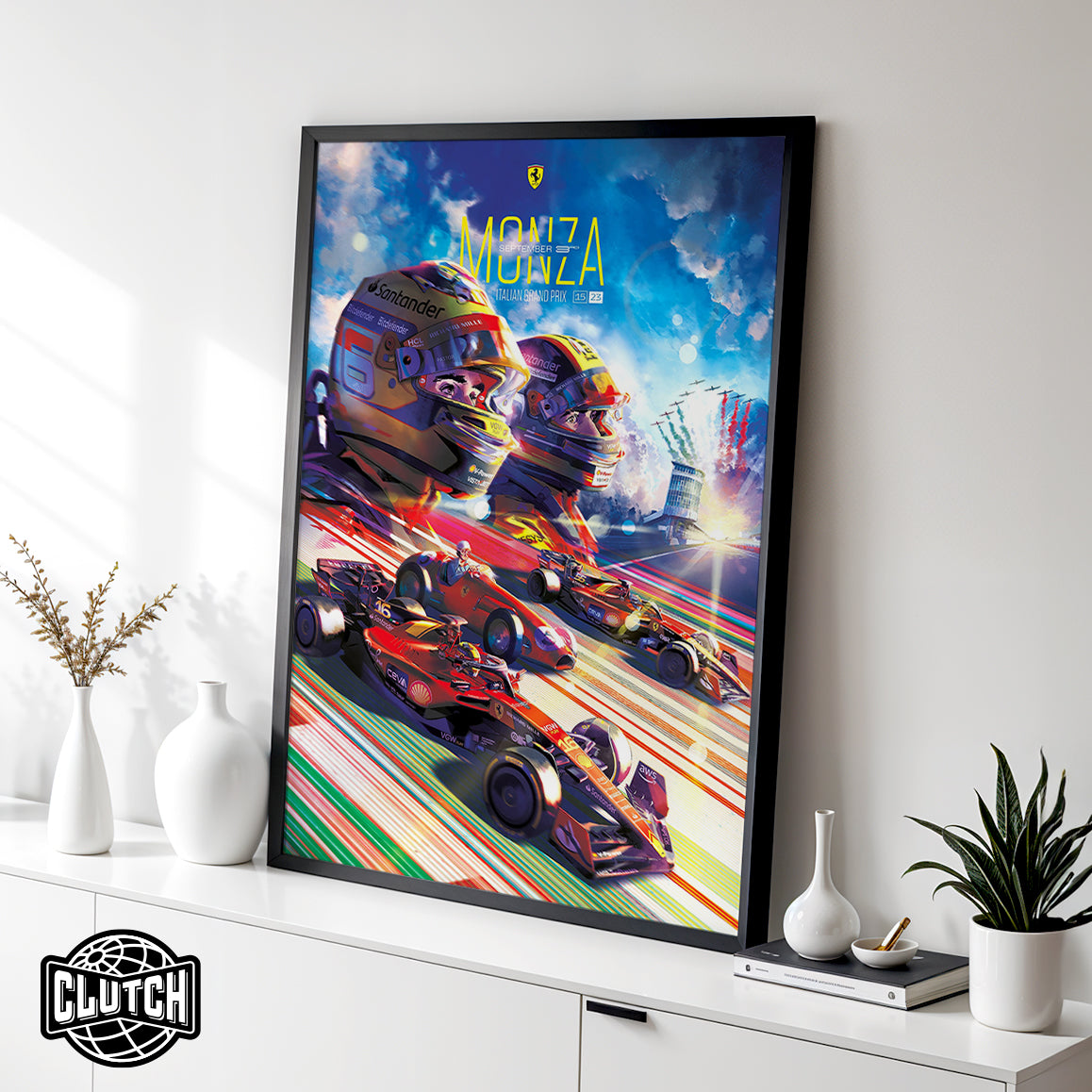 Italian Grand Prix F1 Poster