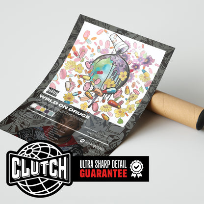 Juice WRLD 'WRLD On Drugs' Album Poster