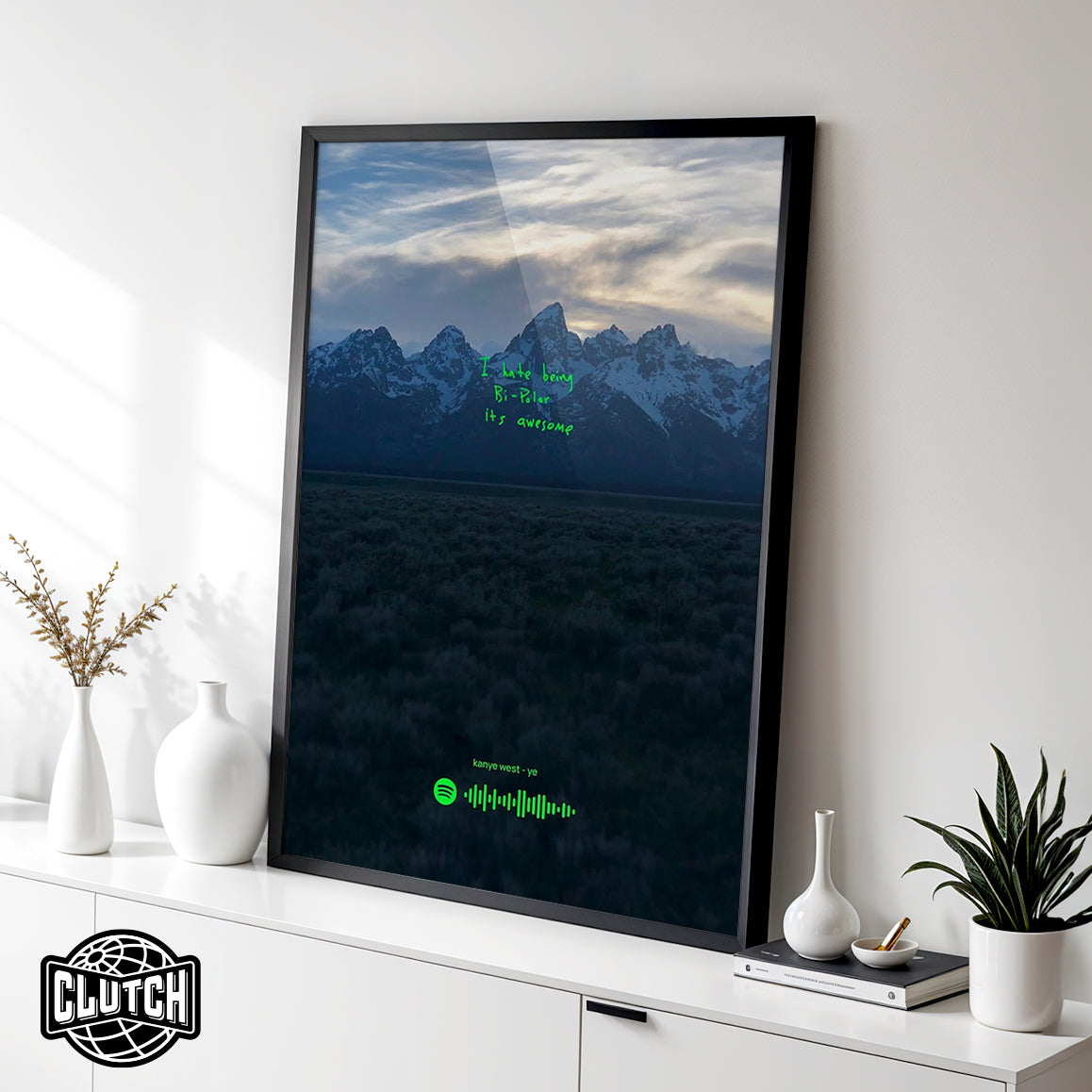 Kanye West 'Ye' Spotify Poster