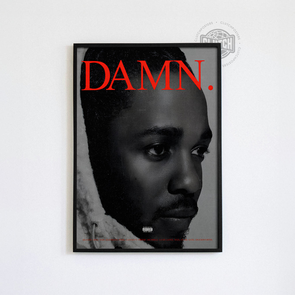 Kendrick Lamar 'DAMN' Focus Poster