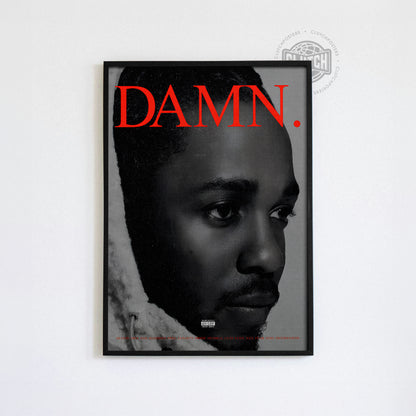 Kendrick Lamar 'DAMN' Focus Poster