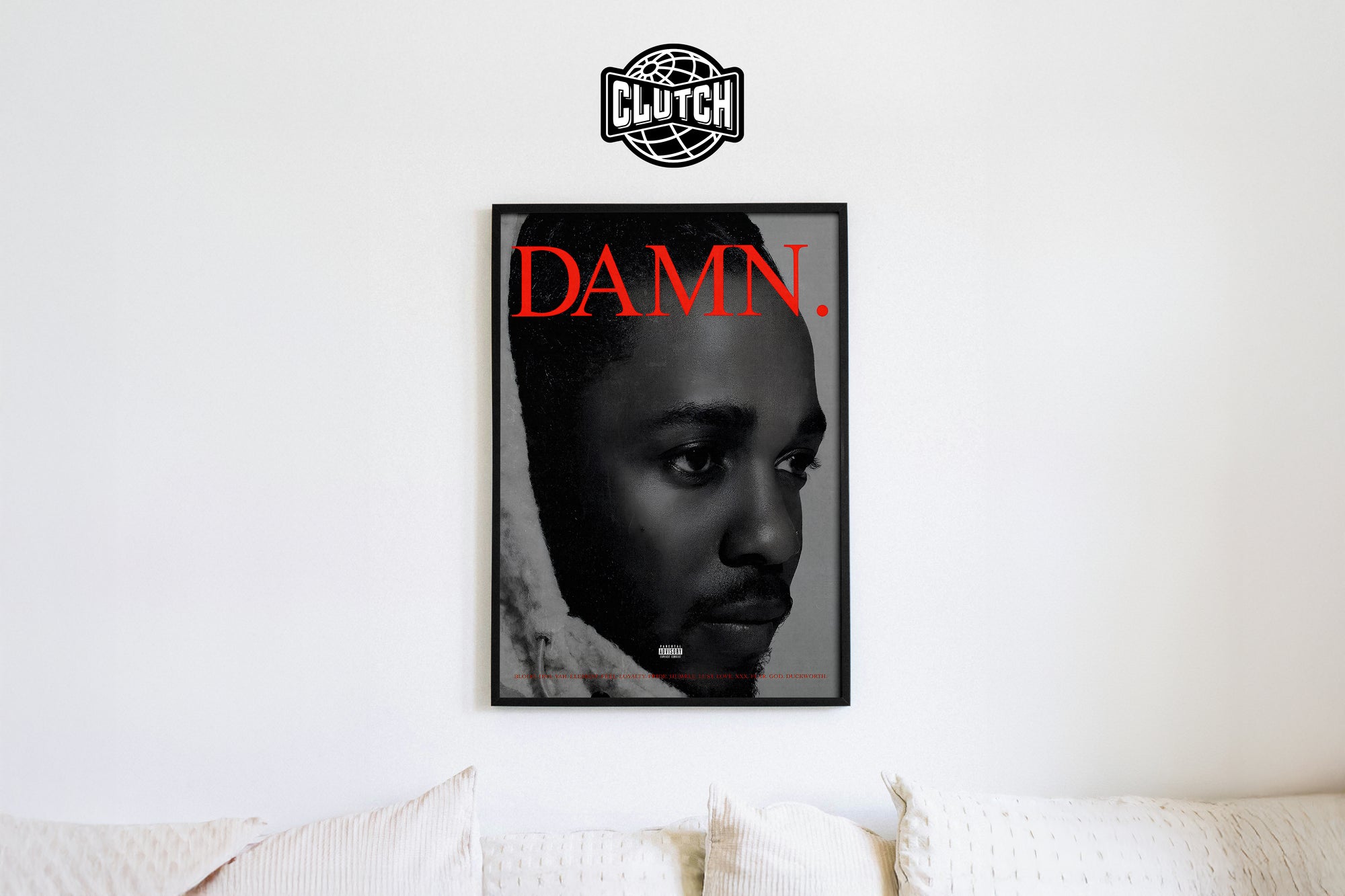 Kendrick Lamar 'DAMN' Focus Poster