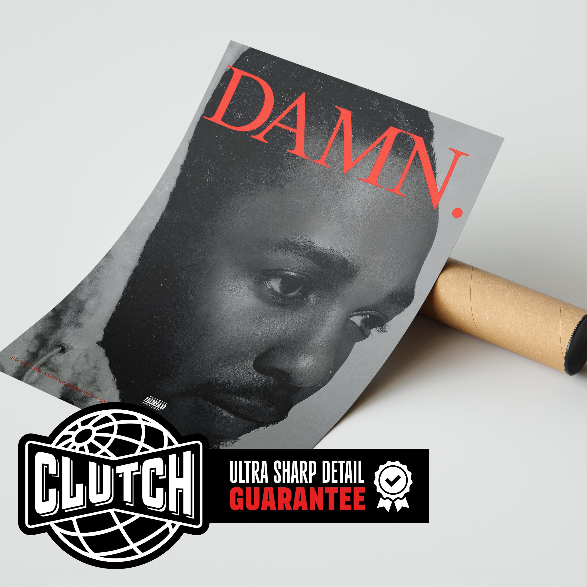 Kendrick Lamar 'DAMN' Focus Poster