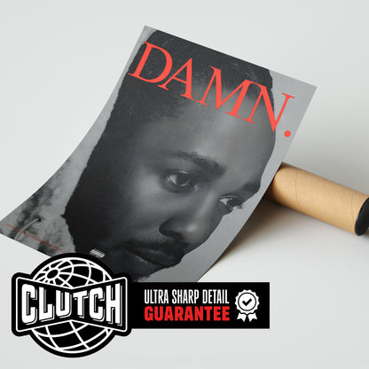 Kendrick Lamar 'DAMN' Focus Poster