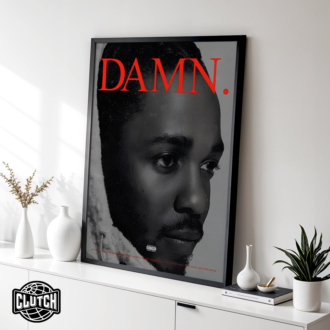 Kendrick Lamar 'DAMN' Focus Poster