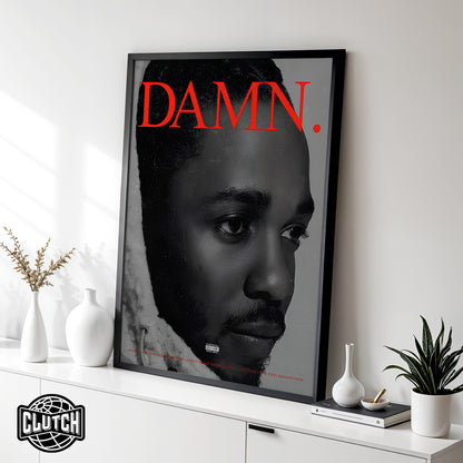Kendrick Lamar 'DAMN' Focus Poster