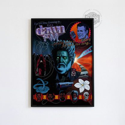 The Weeknd 'Dawn FM' Collage Poster