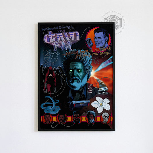 The Weeknd 'Dawn FM' Collage Poster