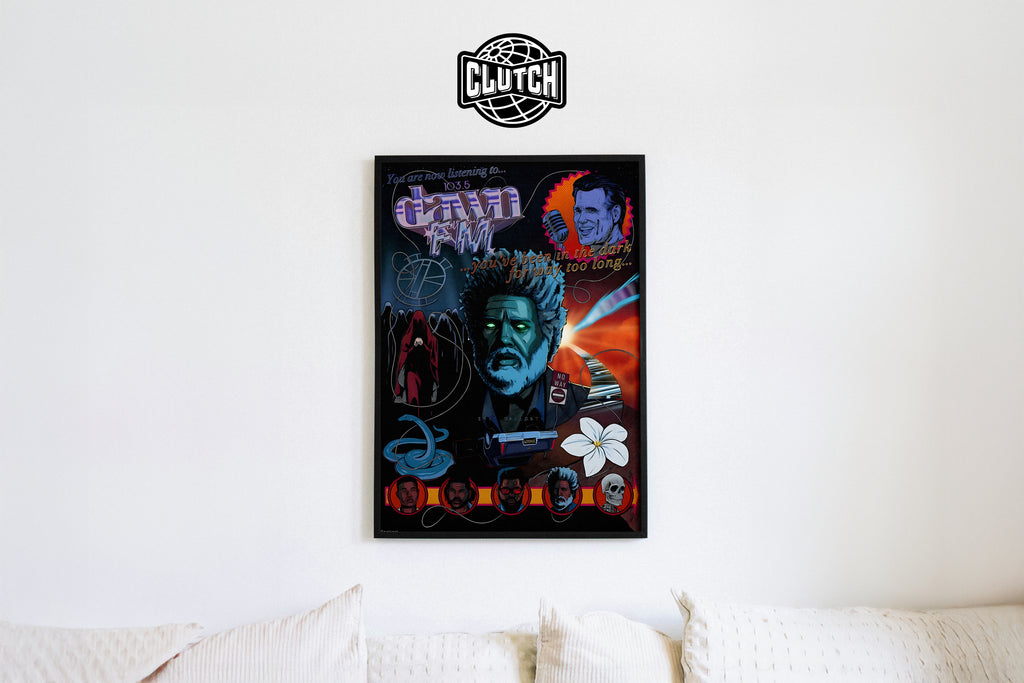 The Weeknd 'Dawn FM' Collage Poster
