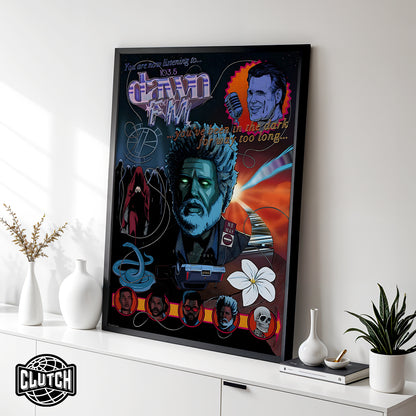 The Weeknd 'Dawn FM' Collage Poster