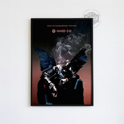 Travis Scott 'Birds In The Trap' Spotify Poster