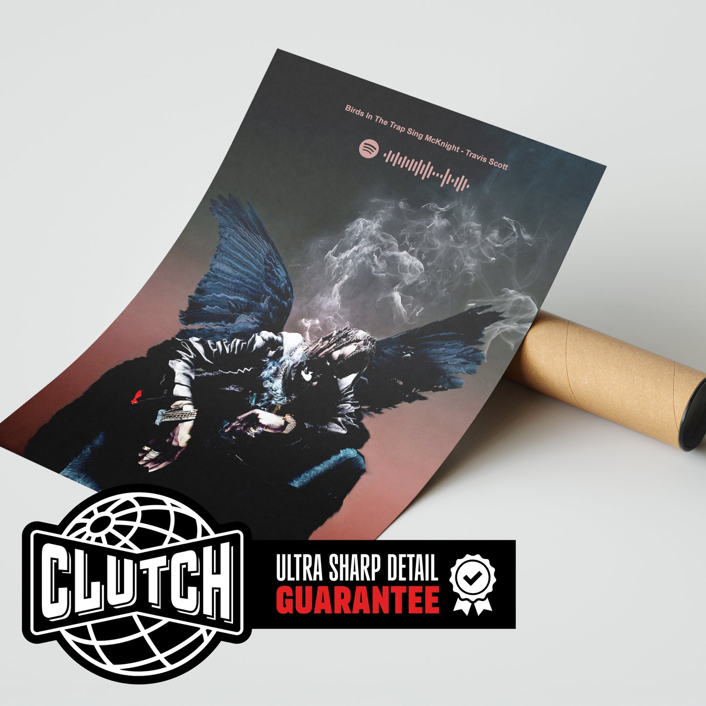 Travis Scott 'Birds In The Trap' Spotify Poster