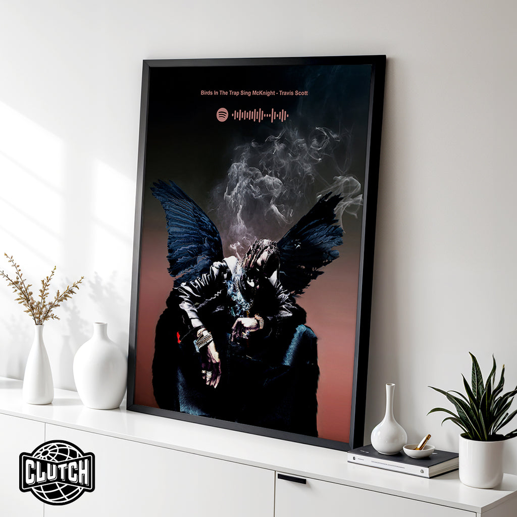 Travis Scott 'Birds In The Trap' Spotify Poster