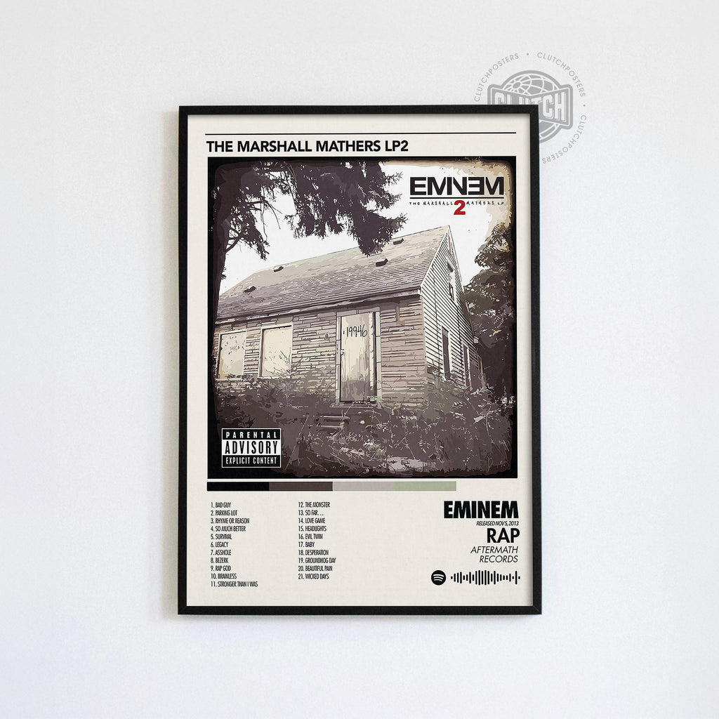 Eminem 'Marshall Mathers LP2' Poster
