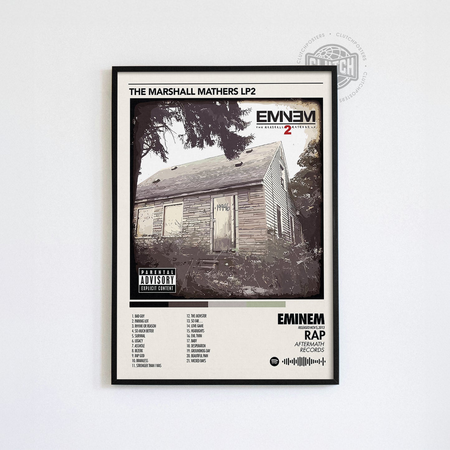 Eminem 'Marshall Mathers LP2' Poster