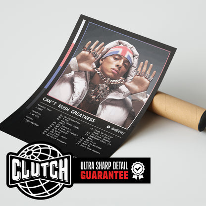 Central Cee 'Can't Rush Greatness' Album Poster