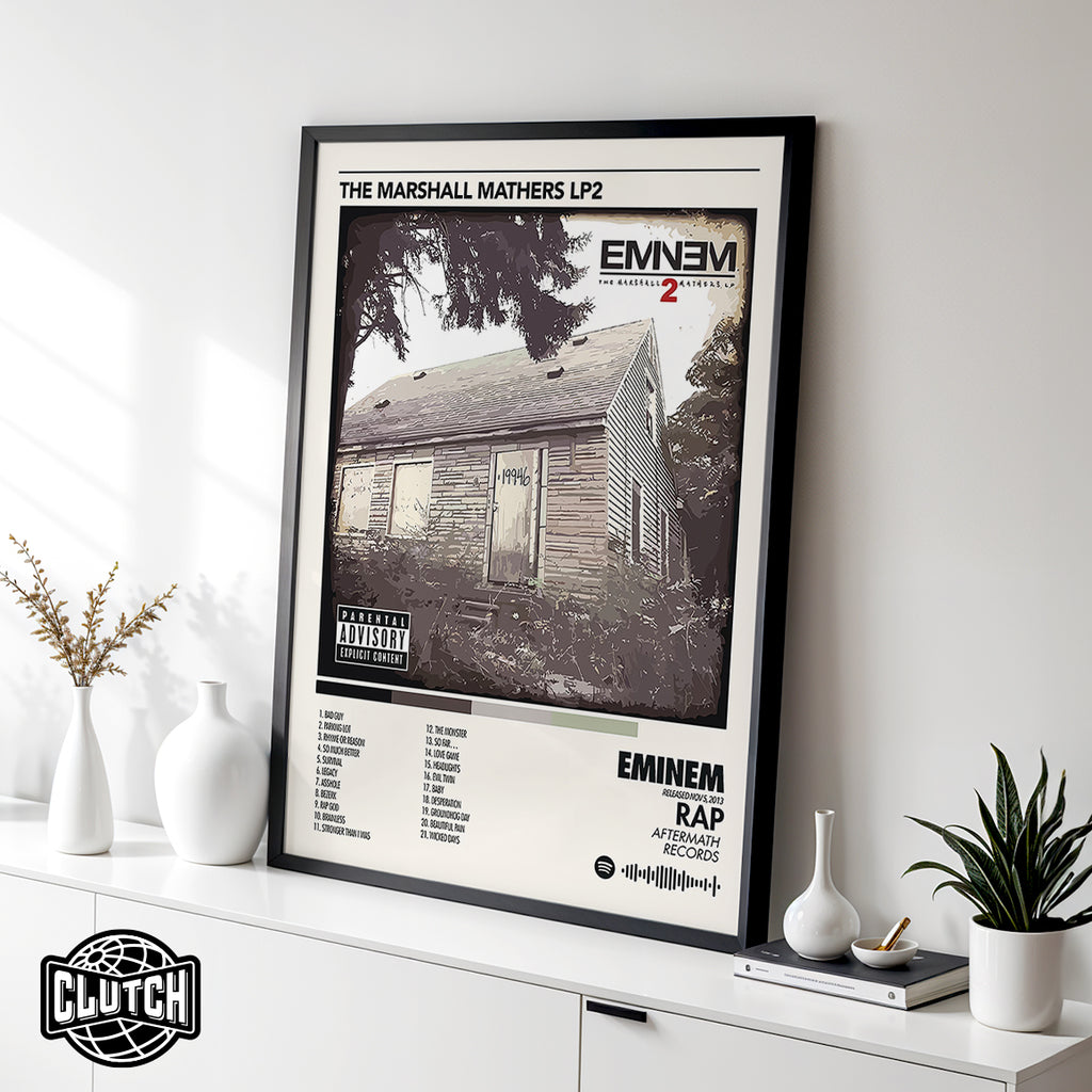 Eminem 'Marshall Mathers LP2' Poster