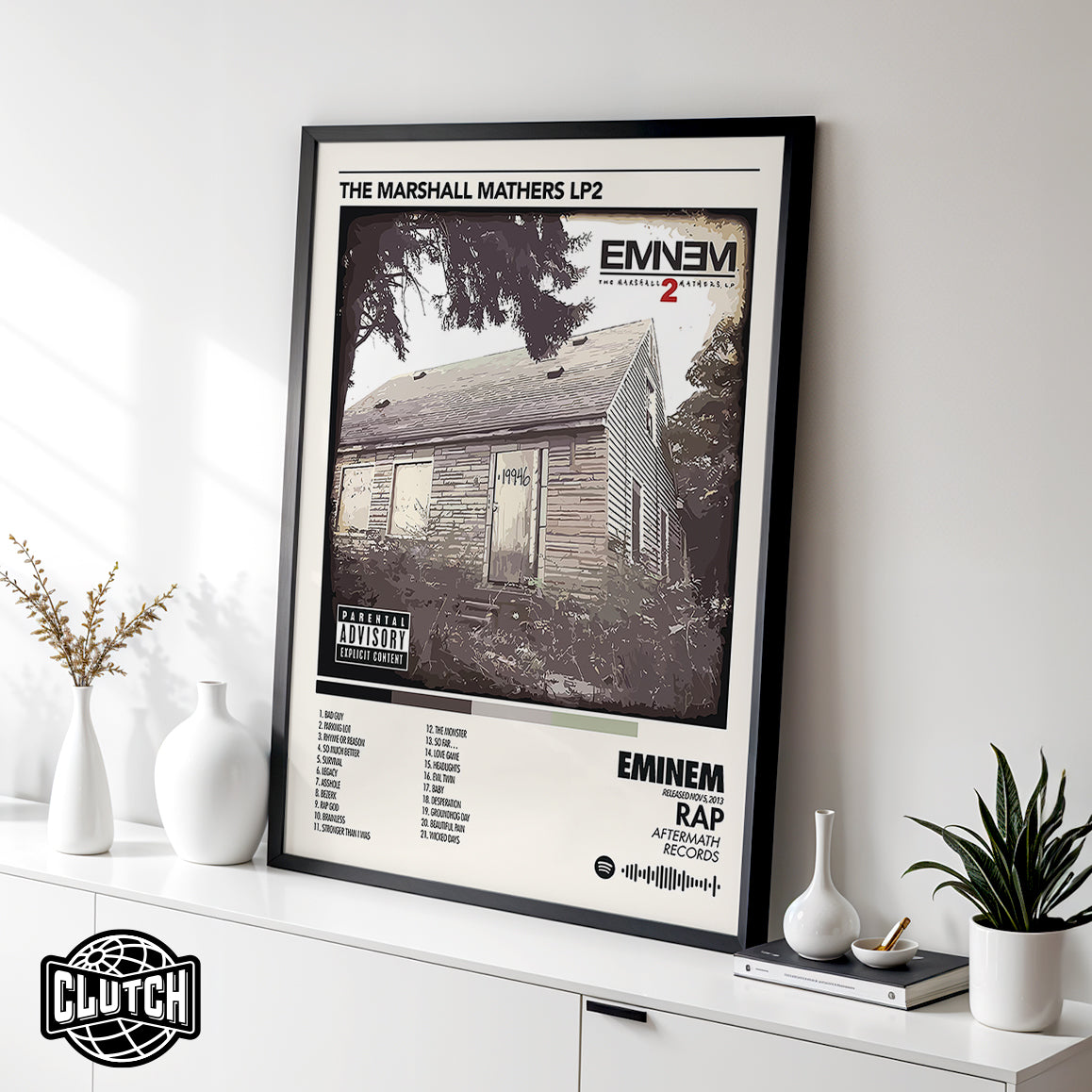 Eminem 'Marshall Mathers LP2' Poster