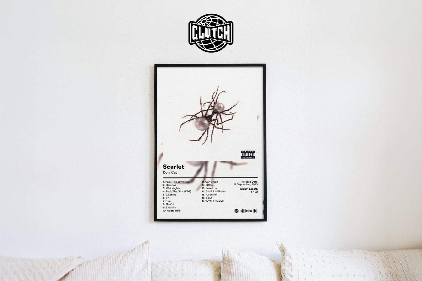 Doja Cat 'Scarlet' Album Poster