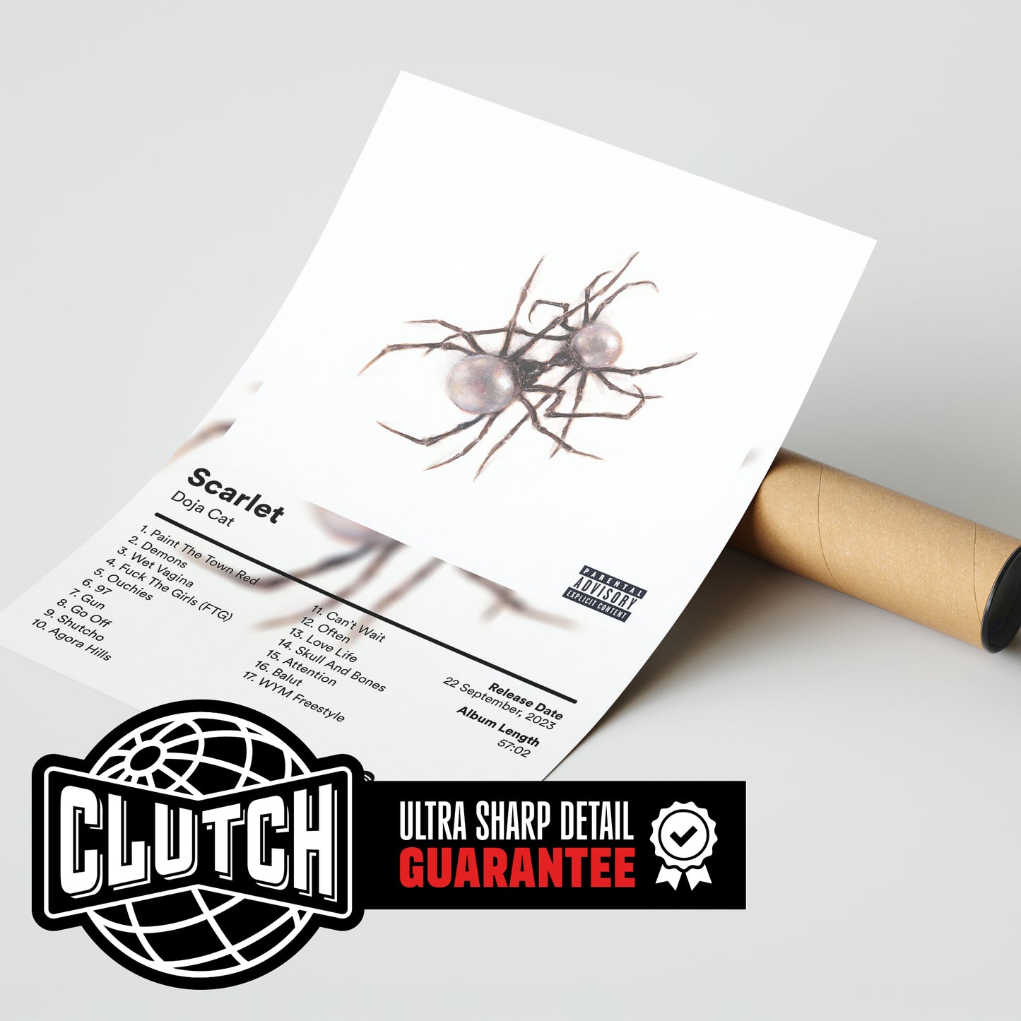 Doja Cat 'Scarlet' Album Poster