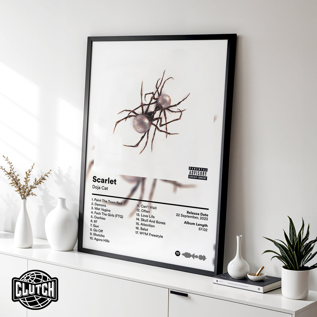 Doja Cat 'Scarlet' Album Poster