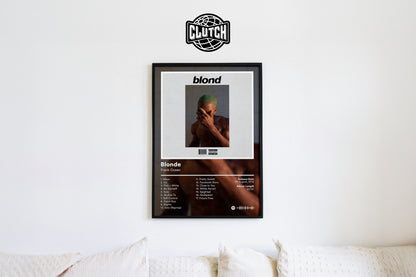 Frank Ocean 'Blonde' Album Poster