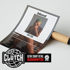 Frank Ocean 'Blonde' Album Poster