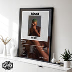 Frank Ocean 'Blonde' Album Poster