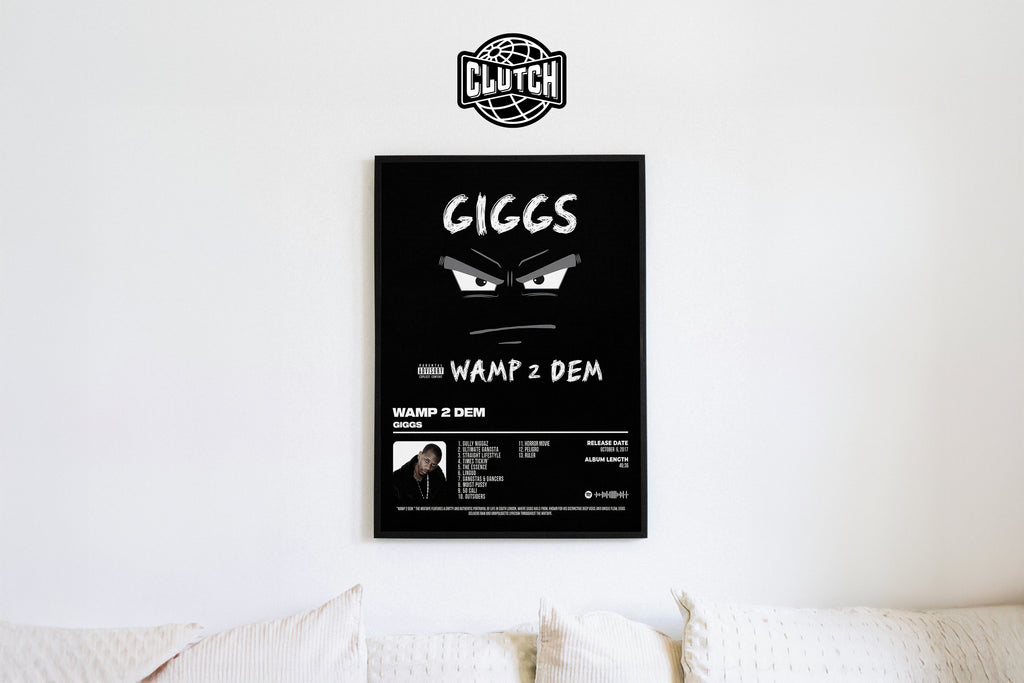 Giggs "Wamp 2 Dem" Album Poster