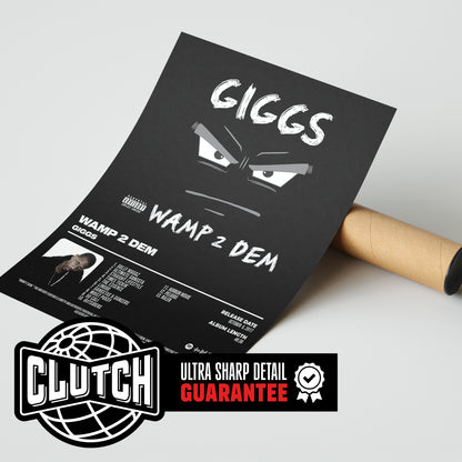 Giggs "Wamp 2 Dem" Album Poster