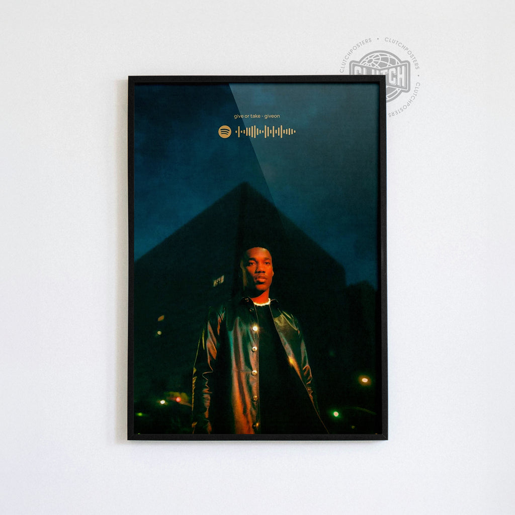 Giveon 'Give Or Take' Spotify Poster