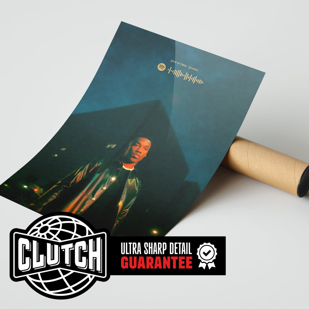 Giveon 'Give Or Take' Spotify Poster