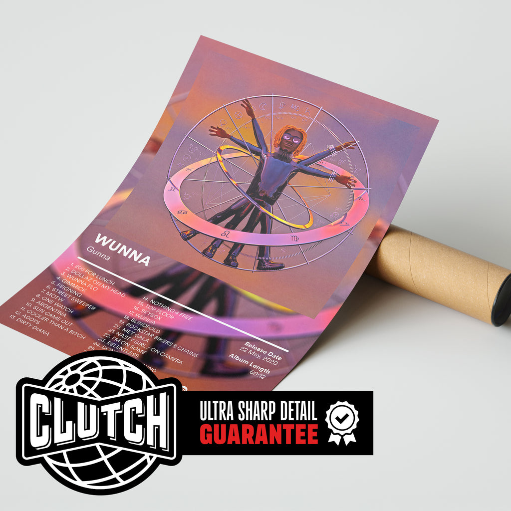 Gunna 'WUNNA' Album Poster