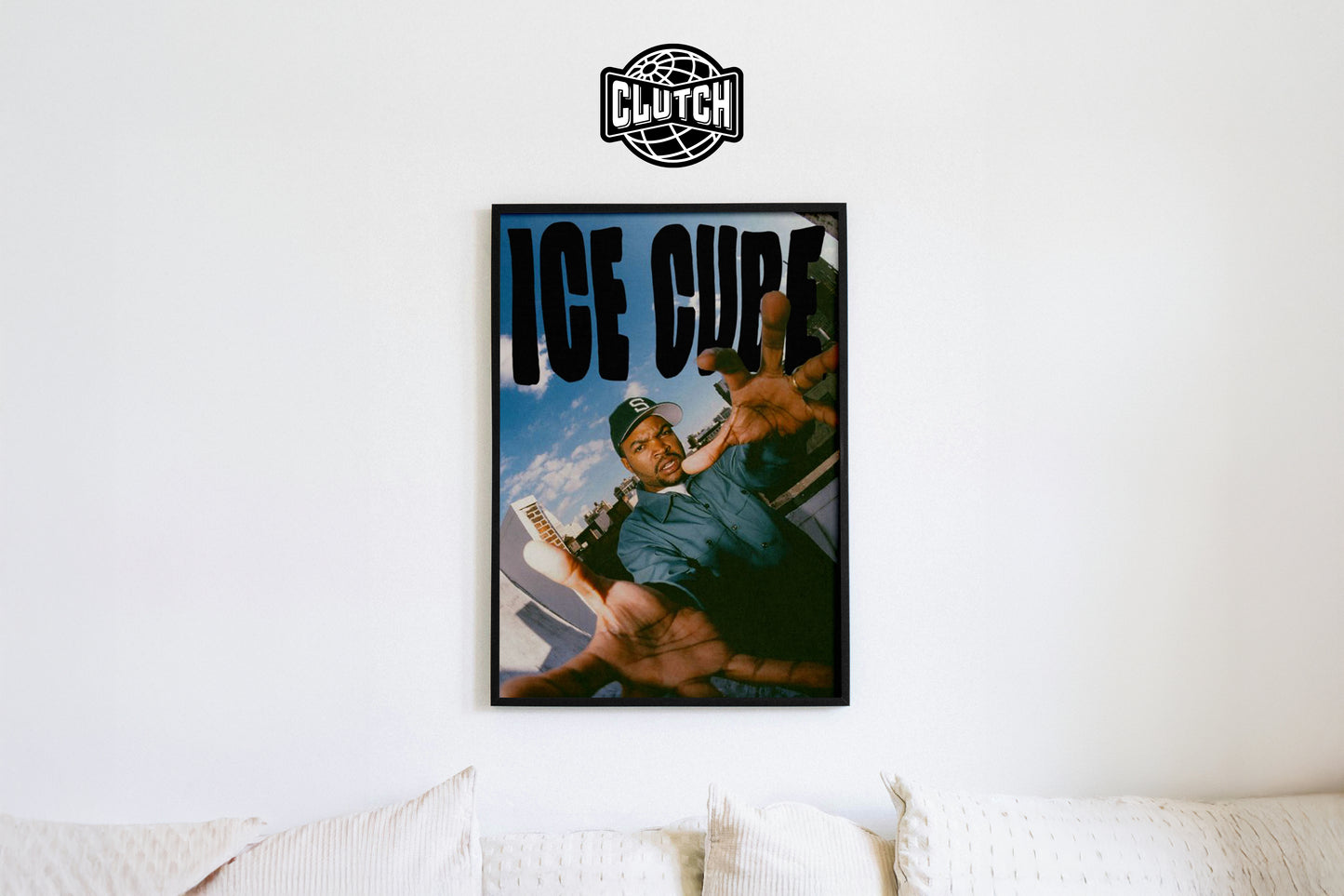 Ice Cube Focus Poster