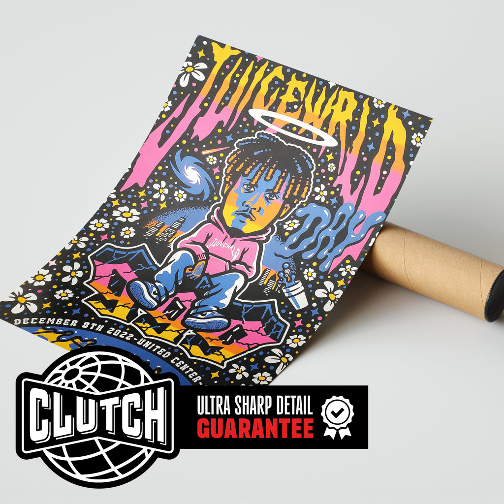 Juice WRLD Trippy Poster