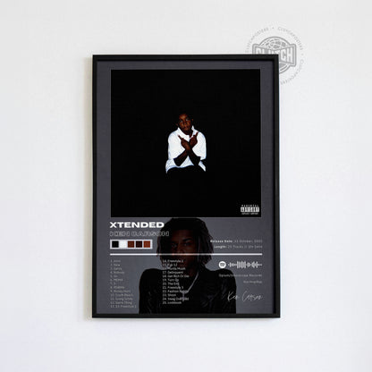 Ken Carson 'XTENDED' Album Poster