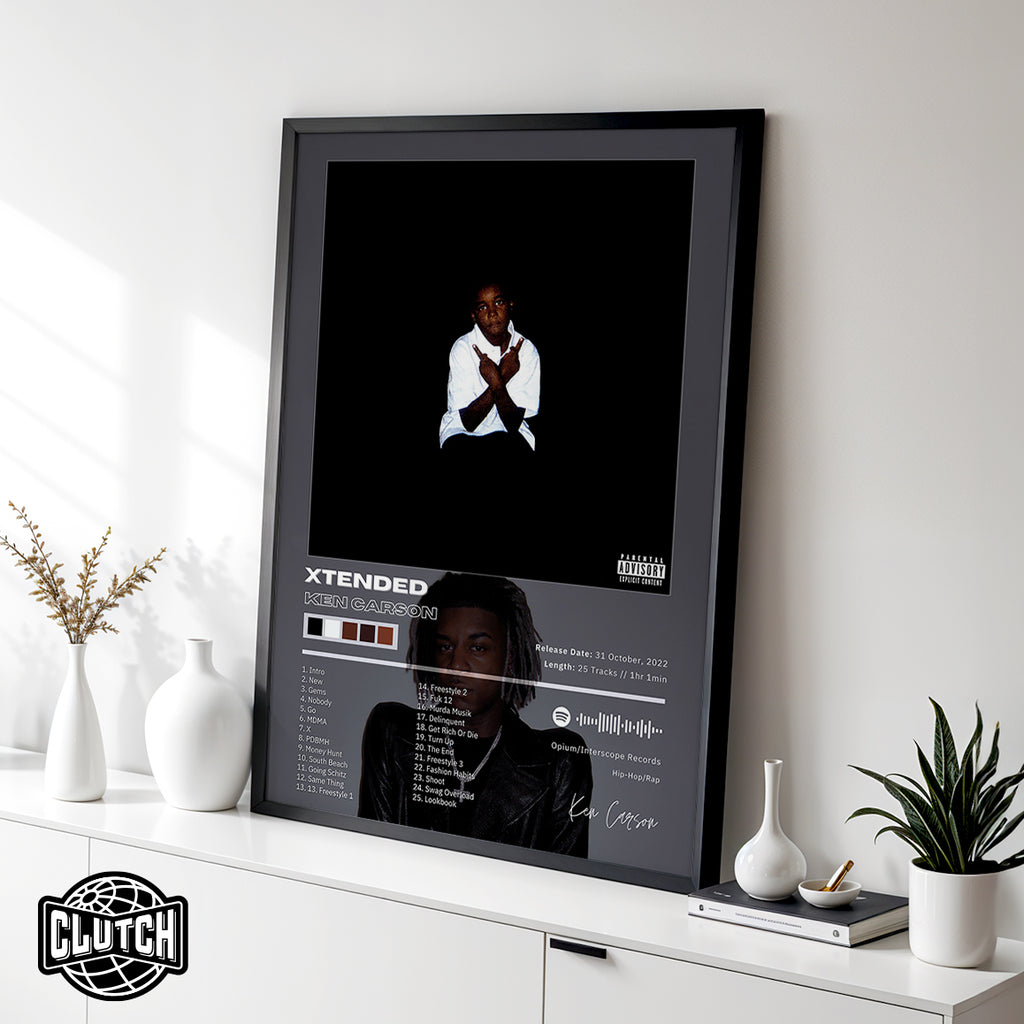 Ken Carson 'XTENDED' Album Poster