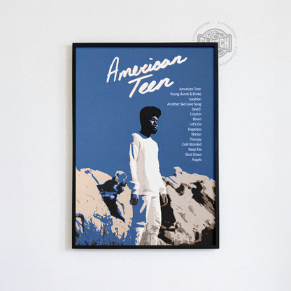 Khalid 'American Teen' Poster