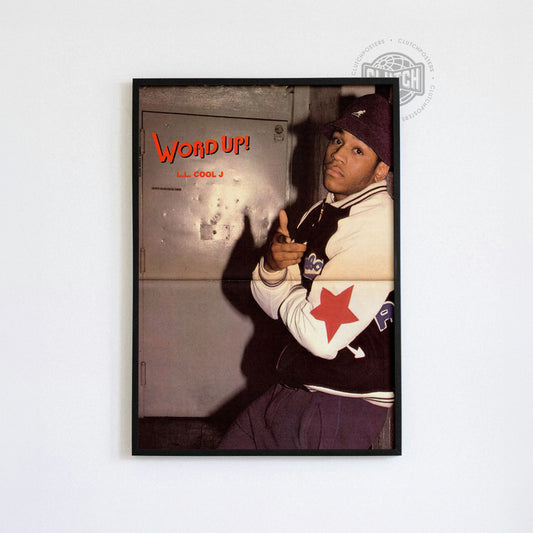 LL Cool J 'Word Up' Poster