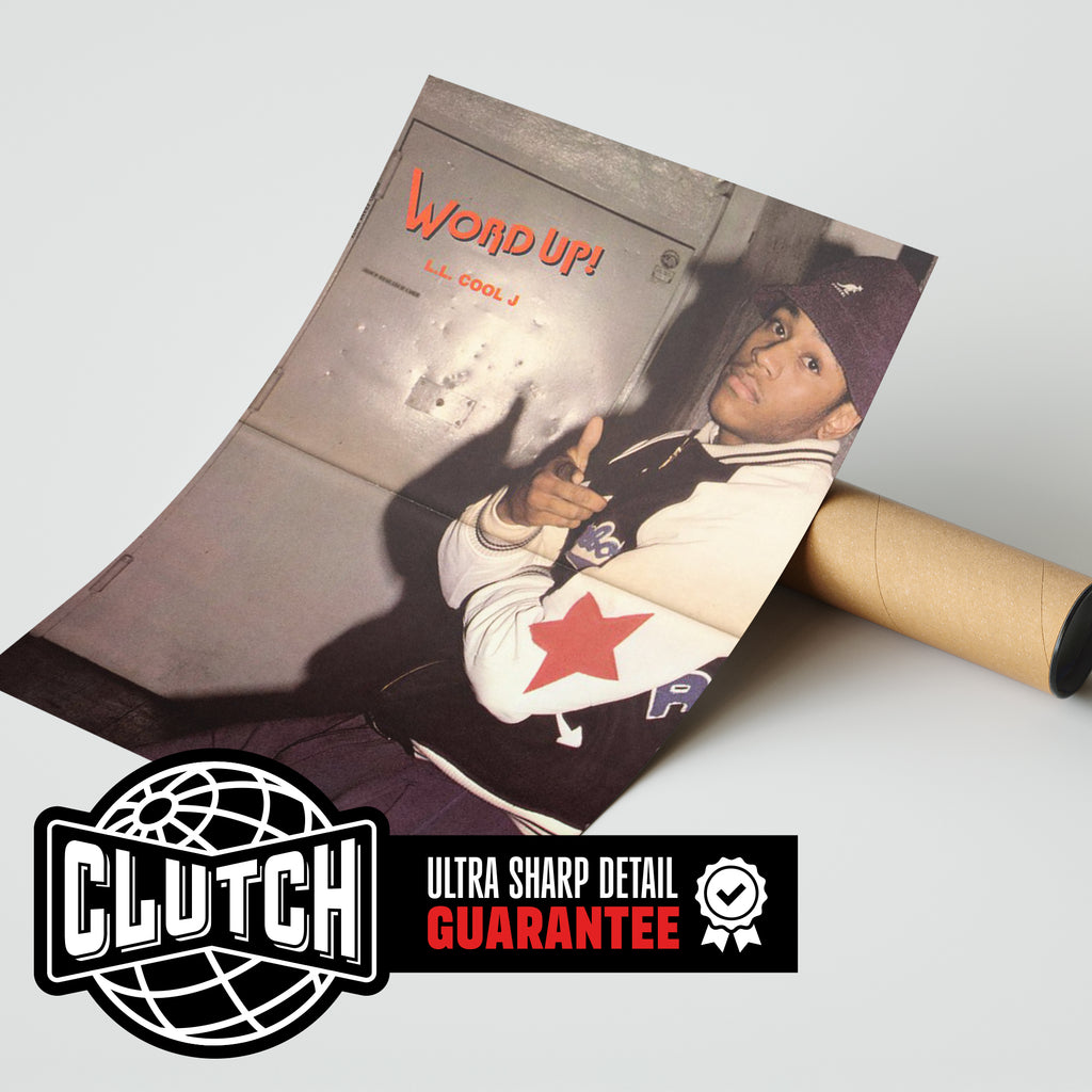 LL Cool J 'Word Up' Poster